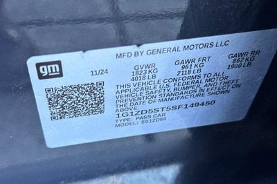 2025 Chevrolet Malibu 1LT