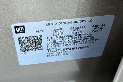 2024 Chevrolet Malibu 2LT