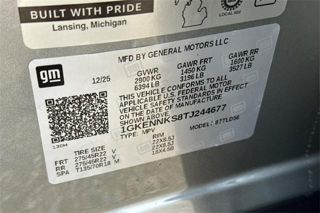 2026 GMC Acadia Elevation