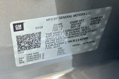 2019 GMC Yukon SLT