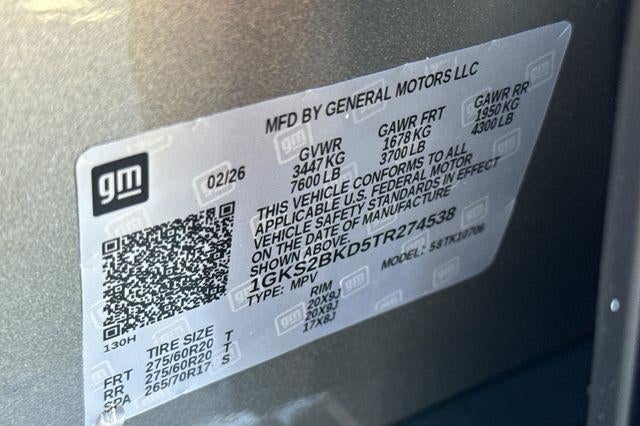 2026 GMC Yukon Elevation