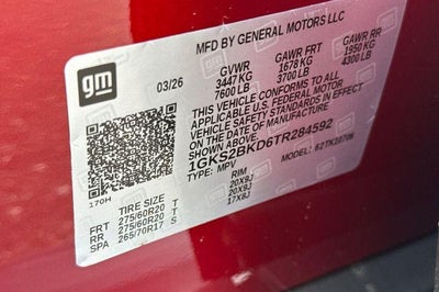 2026 GMC Yukon Elevation