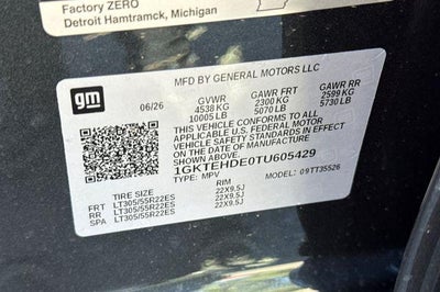 2026 GMC HUMMER EV SUV 2X
