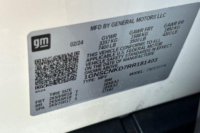 2024 Chevrolet Tahoe LT