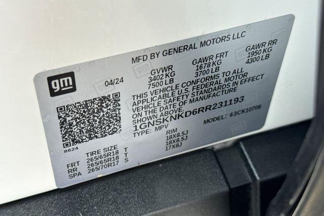 2024 Chevrolet Tahoe LT