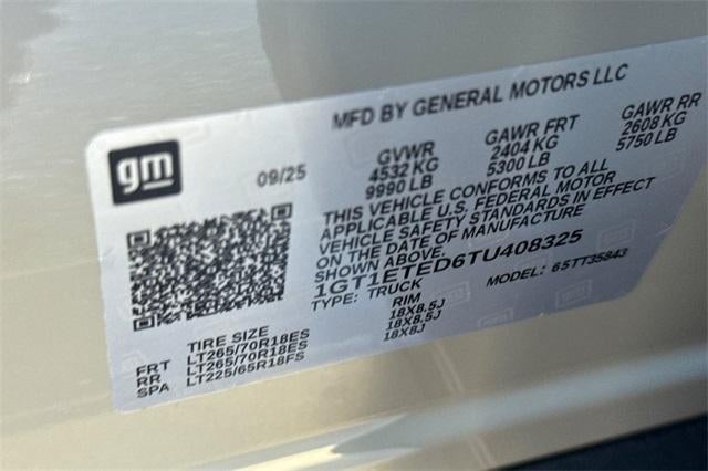 2026 GMC Sierra EV Elevation Extended Range