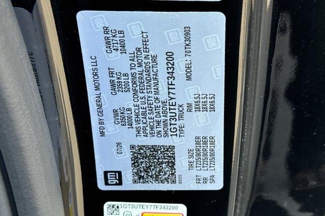 2026 GMC Sierra 3500 HD SLE DRW