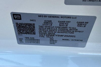 2021 GMC Sierra 3500 HD Denali