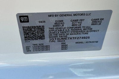 2026 GMC Sierra 2500 HD SLE