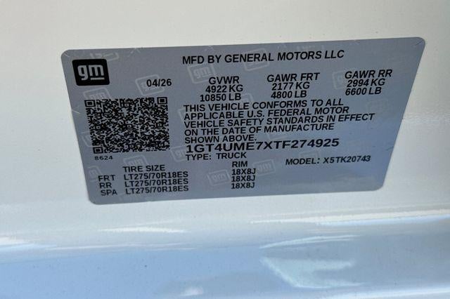 2026 GMC Sierra 2500 HD SLE