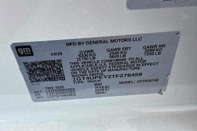 2026 GMC Sierra 2500 HD AT4