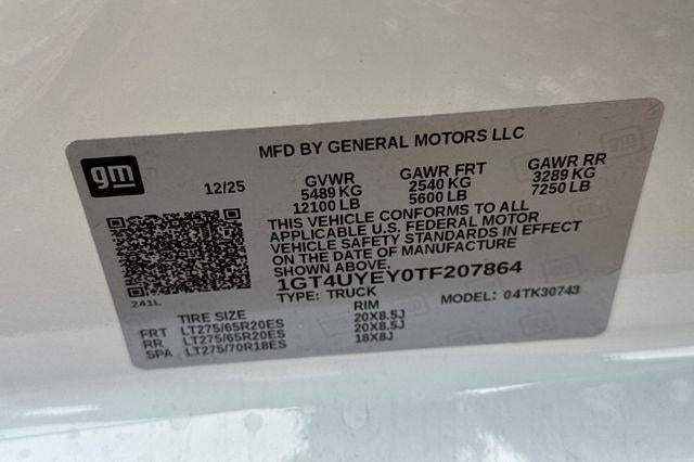 2026 GMC Sierra 3500 HD Denali Ultimate