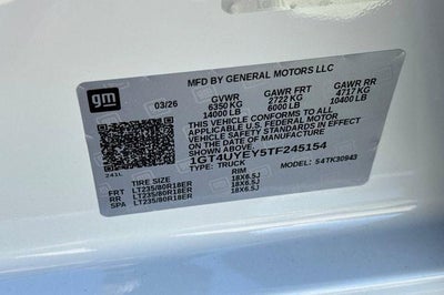 2026 GMC Sierra 3500 HD Denali Ultimate DRW