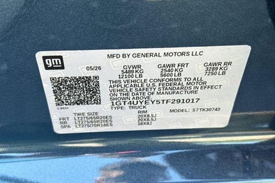2026 GMC Sierra 3500 HD Denali Ultimate