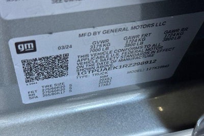 2024 GMC Sierra 1500 Pro