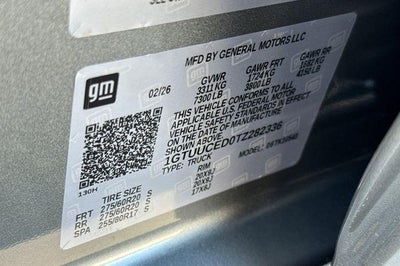 2026 GMC Sierra 1500 Elevation