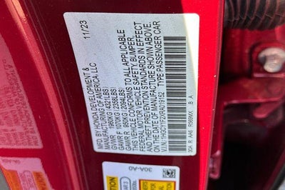 2024 Honda Accord Sedan LX