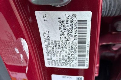 2024 Honda Accord Sedan EX
