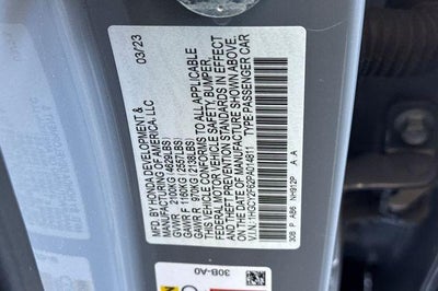 2023 Honda Accord Hybrid EX-L