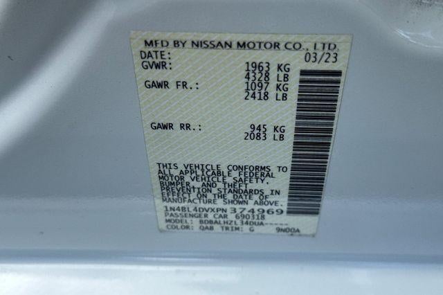 2023 Nissan Altima 2.5 SV