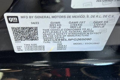 2023 Chevrolet Silverado 1500 ZR2