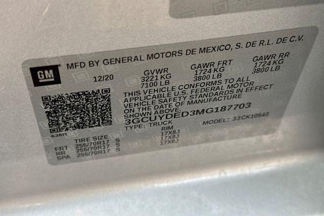 2021 Chevrolet Silverado 1500 LT All Star Edition