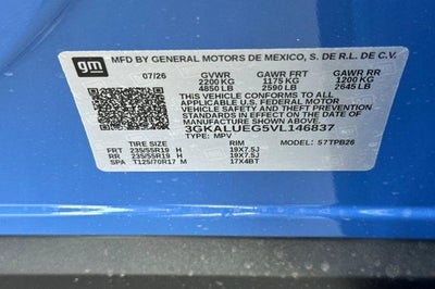 2027 GMC Terrain Elevation