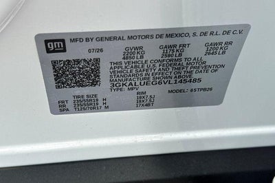 2027 GMC Terrain Elevation