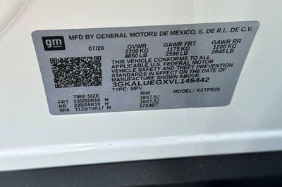 2027 GMC Terrain Elevation