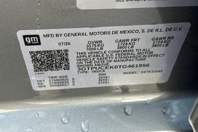 2026 GMC Sierra 1500 Elevation