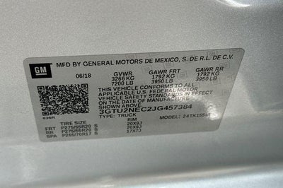 2018 GMC Sierra 1500 SLT