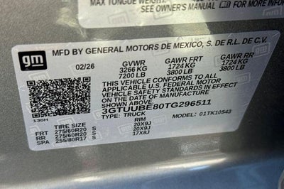 2026 GMC Sierra 1500 SLE