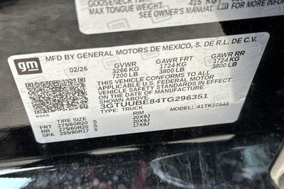 2026 GMC Sierra 1500 SLE