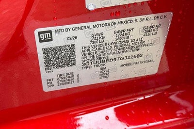 2026 GMC Sierra 1500 SLE