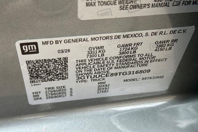 2026 GMC Sierra 1500 Elevation