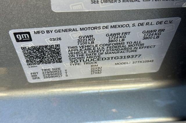 2026 GMC Sierra 1500 Elevation