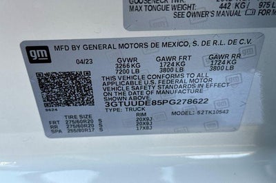 2023 GMC Sierra 1500 SLT
