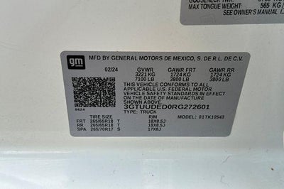 2024 GMC Sierra 1500 SLT