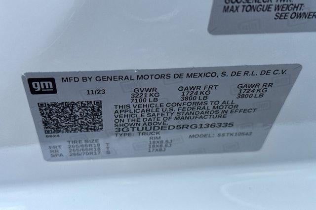 2024 GMC Sierra 1500 SLT