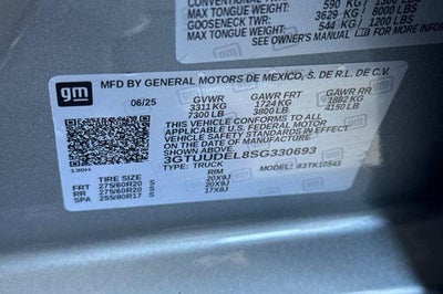 2025 GMC Sierra 1500 SLT
