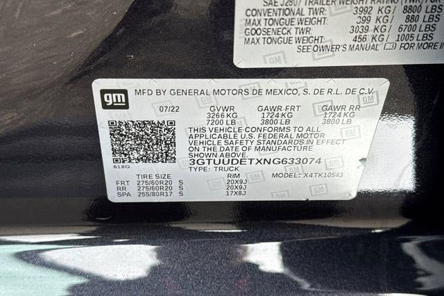 2022 GMC Sierra 1500 SLT