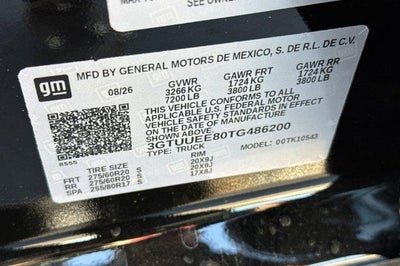 2026 GMC Sierra 1500 AT4