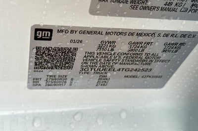 2026 GMC Sierra 1500 AT4