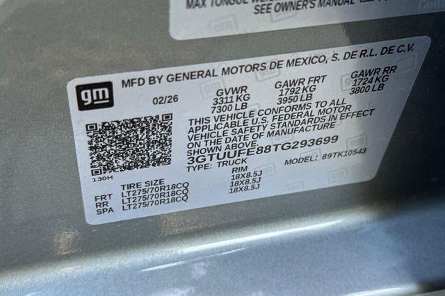 2026 GMC Sierra 1500 AT4X