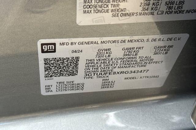 2024 GMC Sierra 1500 AT4X