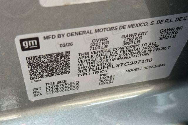 2026 GMC Sierra 1500 AT4X
