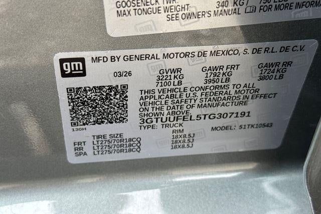 2026 GMC Sierra 1500 AT4X
