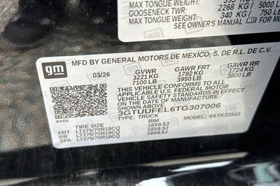 2026 GMC Sierra 1500 AT4X