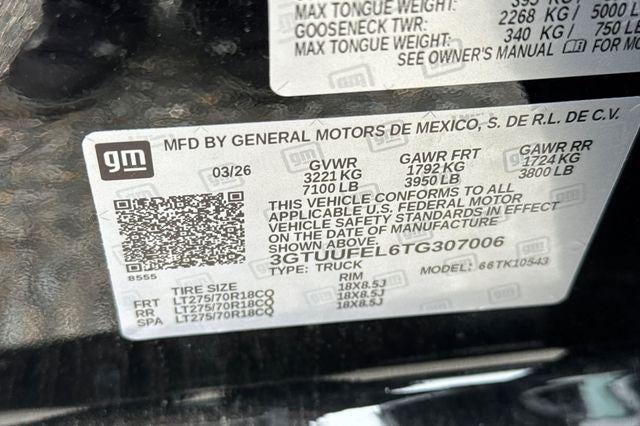 2026 GMC Sierra 1500 AT4X