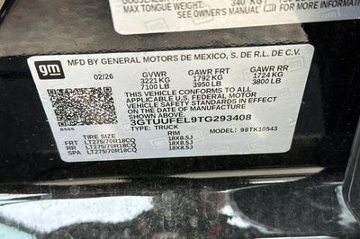 2026 GMC Sierra 1500 AT4X
